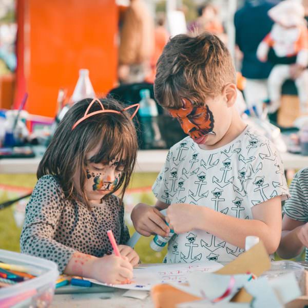 kids crafts station for kids event entertainment Craft Party
