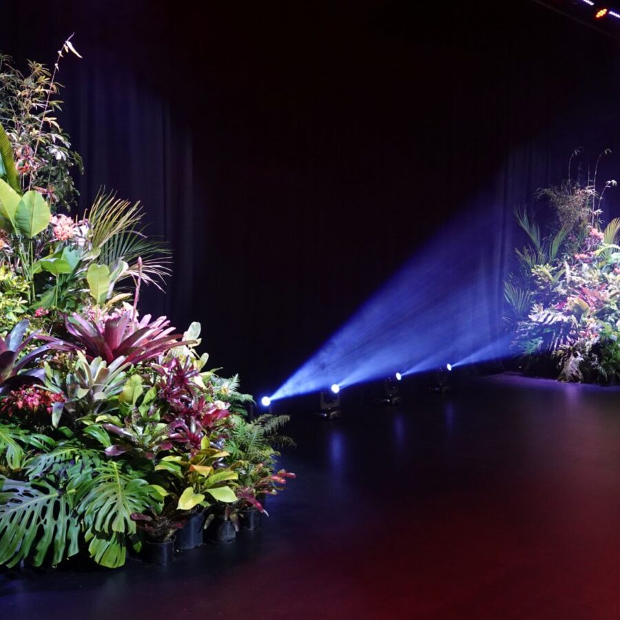 Foliage stage and event displays